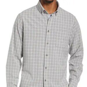 Mizzen+Main City Flannel Shirt - Gray Multi Plaid
